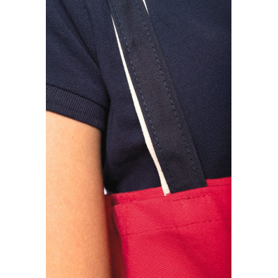 Three-tone shopping bag